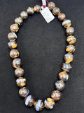 Australian Boulder Opal Beads • 14-16 mm size • Code #B3 • AAA Quality • Natural Australian Opal • Rare Beads