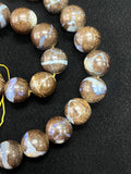 Australian Boulder Opal Beads • 14-17 mm size • Code #B5 • AAA Quality • Natural Australian Opal • Rare Beads