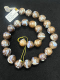 Australian Boulder Opal Beads • 14-17 mm size • Code #B5 • AAA Quality • Natural Australian Opal • Rare Beads
