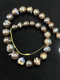 Australian Boulder Opal Beads • 13-18 mm size • Code #B6 • AAA Quality • Natural Australian Opal • Rare Beads