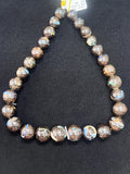 Australian Boulder Opal Beads • 13-18 mm size • Code #B6 • AAA Quality • Natural Australian Opal • Rare Beads