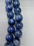 Kyanite Round Beads - 20-21/21-22 mm Size - Length 40 cm - AAA Quality- Natural Kyanite Beads