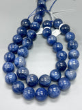 Kyanite Round Beads - 20-21/21-22 mm Size - Length 40 cm - AAA Quality- Natural Kyanite Beads