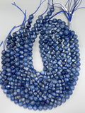 Kyanite Round Beads - 17 mm Size - Length 40 cm - AAA Quality- Natural Kyanite Beads