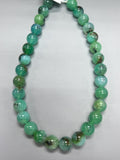 Chrysoprase Round Beads • 12 mm Size • Code #A7-A8 • AAA quality • Length 40 Cm • Natural Chrysoprase beads • Origin Australia