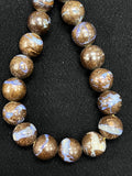 Australian Boulder Opal Beads • 13-16.5 mm size • Code #B1 • AAA Quality • Natural Australian Opal • Rare Beads