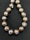 Australian Boulder Opal Beads • 12-16 mm size • Code #B2 • AAA Quality • Natural Australian Opal • Rare Beads
