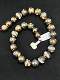 Australian Boulder Opal Beads • 14-16 mm size • Code #B3 • AAA Quality • Natural Australian Opal • Rare Beads