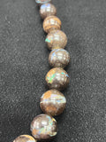 Australian Boulder Opal Beads • 13-18 mm size • Code #B6 • AAA Quality • Natural Australian Opal • Rare Beads