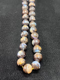 Australian Boulder Opal Beads • 12-13 mm size • Code #B7 • AAA Quality • Natural Australian Opal • Rare Beads