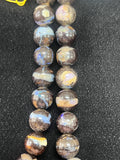Australian Boulder Opal Beads • 12-13 mm size • Code #B7 • AAA Quality • Natural Australian Opal • Rare Beads