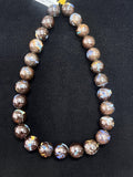 Australian Boulder Opal Beads • 14-16.5 mm size • Code #B8 • AAA Quality • Natural Australian Opal • Rare Beads