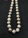 Australian Boulder Opal Beads • 12-15.5 mm size • Code #B9 • AAA Quality • Natural Australian Opal • Rare Beads