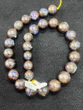 Australian Boulder Opal Beads • 14-17 mm size • Code #B10 • AAA Quality • Natural Australian Opal • Rare Beads
