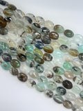 Peruvian Opal Oval Beads • 8-9X11-12 mm Size • AAA Quality • Natural Peruvian Opal beads • Origin Peru