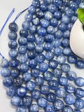 Kyanite Round Beads - 17 mm Size - Length 40 cm - AAA Quality- Natural Kyanite Beads