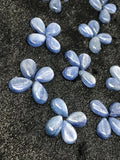 8X10 MM Kyanite Pear Cabochons, Kyanite Cabs, Super Fine Quality Cabs,Pack of 6 pc.