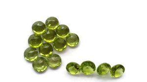 3mm Peridot Round Cut , Top Quality , Pack of 8 Pieces , loose Gemstone Cabochon , Gemstone cut stone