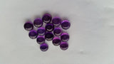 6MM Natural Amethyst Cabs , Pack of 10 Pieces , Top Quality Cabochons