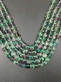Flourite 10MM  Round Beads, Purple & Green Smooth, Top Quality, Transparent Beads, Gemstone Round beads