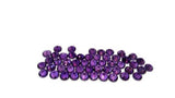 4mm Natural Amethyst Round Cut Good Quality , Pack of 50 pieces, Loose gemstone