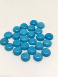8MM MM Natural Sleeping Beauty Turquoise Cabs , Quality AAA+ 100% natural Sleeping beauty . gemstone cabs Pack of 1 Pc.