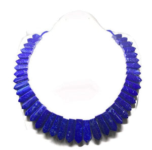Lapis Necklace -CODE #19 -Lapis Square Shape Necklace- Lapis Fancy Necklace - Fancy Jewelry - Super Quality - Lapis Lazuli Necklace