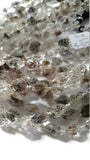 Herkimer Diamond Quartz faceted Nugget shape 6x10mm to 7x10mm, Superb AAA Quality