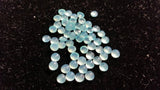 5mm Chalcedony Round Cabs Peru Color, Pack of 10 Pcs. Peru Chalcedony Smooth Round cabs