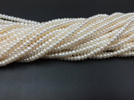 Lilac Oval Glass Pearl Beads, 8 x 4 mm - 15-Inch Strand –  OneStopSeedBeadShop.com