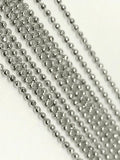 925 Sterling Silver Chain , Length 18" Silver Chain Necklace with White Rhodium gram weight 1.57 code SS24