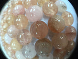 12mm Morganite Round Beads, AAAA Quality Beads , Perfect making-Wholesale price- 40 cm Length