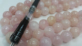 Morganite 20mm Top Quality Round beads, AAAA Quality , selective beaded necklace. 21 pcs in one strand
