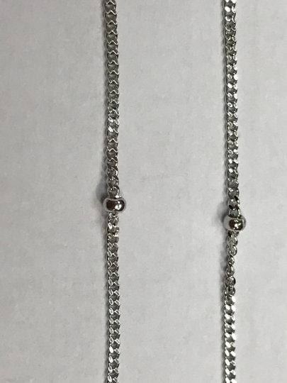 925 Sterling Silver Chain , Length 24