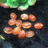 Sunstone 11X15MM Oval Cabs , Natural gemstone cabochon. Good Quality cabs ( Pack of 1 pc )