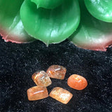 Sunstone 6X8MM Rectangle Cabs , Natural gemstone cabochon. Good Quality cabs ( Pack of 6 pc )