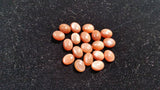 7X9MM Peach Moonstone Oval Cabs, Pack of 6 Pc. Peach Moonstone Oval Cabochon