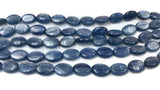 13x18mm Kyanite  Oval Beads AA Quality , Blue Kyanite Oval Beads 16"