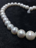 Freshwater Pearl Round beads ,11-15mm size -100% Natural Color - White Color- AAA Quality 40cm Length