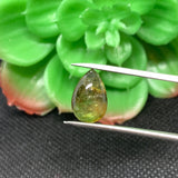 Tourmaline Cabochon , Size 10x14 MM , weight 5.5 carat ,Green Tourmaline gemstone loose cabs, code #T 47 Green Tourmaline cabs