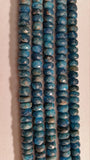 Neon Apatite faceted Rounde Beads 9-10mm Size- length 13.5 inch