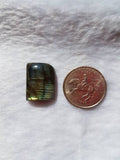 11X17MM Yellow Labradorite Smooth Cabochons , ,NATURAL Labradorite cabs .code 431-440