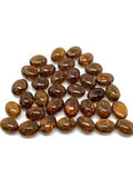 12X16mm Grossular Garnet Cabs ,Brown Color Garnet Oval Cabochons, Pack of 2 Pc.- Grossular Garnet Cabochon