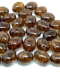 12X16mm Grossular Garnet Cabs ,Brown Color Garnet Oval Cabochons, Pack of 2 Pc.- Grossular Garnet Cabochon