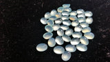 4x6MM Chalcedony Peru Oval Cabs, Pack of 10 Pcs.- Chalcedony Cabochons