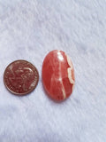 RHODOCHROSITE Smooth Cabs ,Natural gemstone cabochon .Size 22X34 MMcode 01