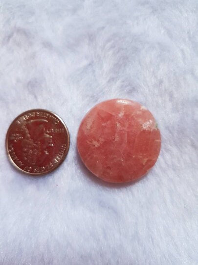 RHODOCHROSITE Smooth Cabs ,Natural gemstone cabochon .Size 29 MMcode 01