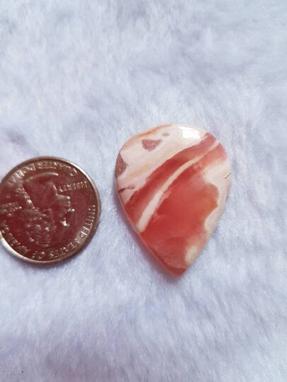 RHODOCHROSITE Smooth Cabs ,Natural gemstone cabochon .Size 32X25 MMcode 01