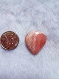 RHODOCHROSITE Smooth Cabs ,Natural gemstone cabochon .Size 30X28MMcode 01