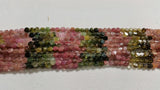 MultI Tourmaline Coin shape approx 5.5mm, Natural color tourmaline
